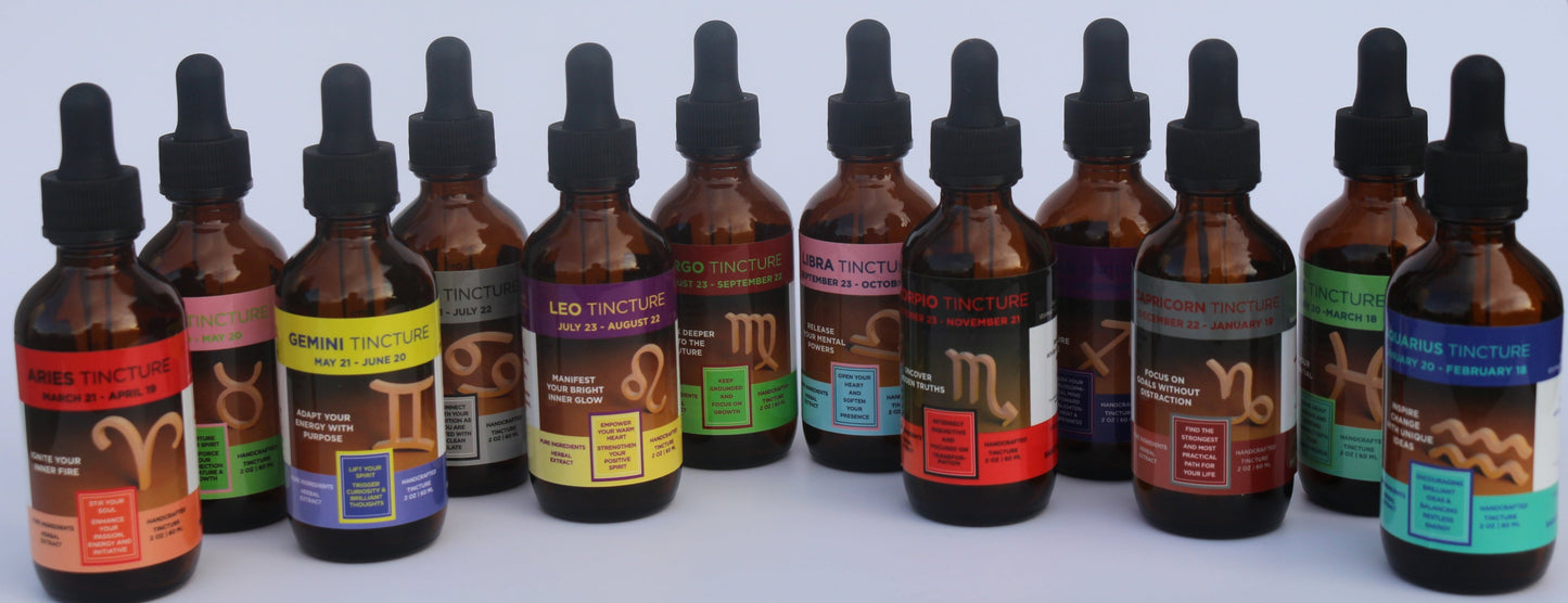 Zodiac Tincture Set